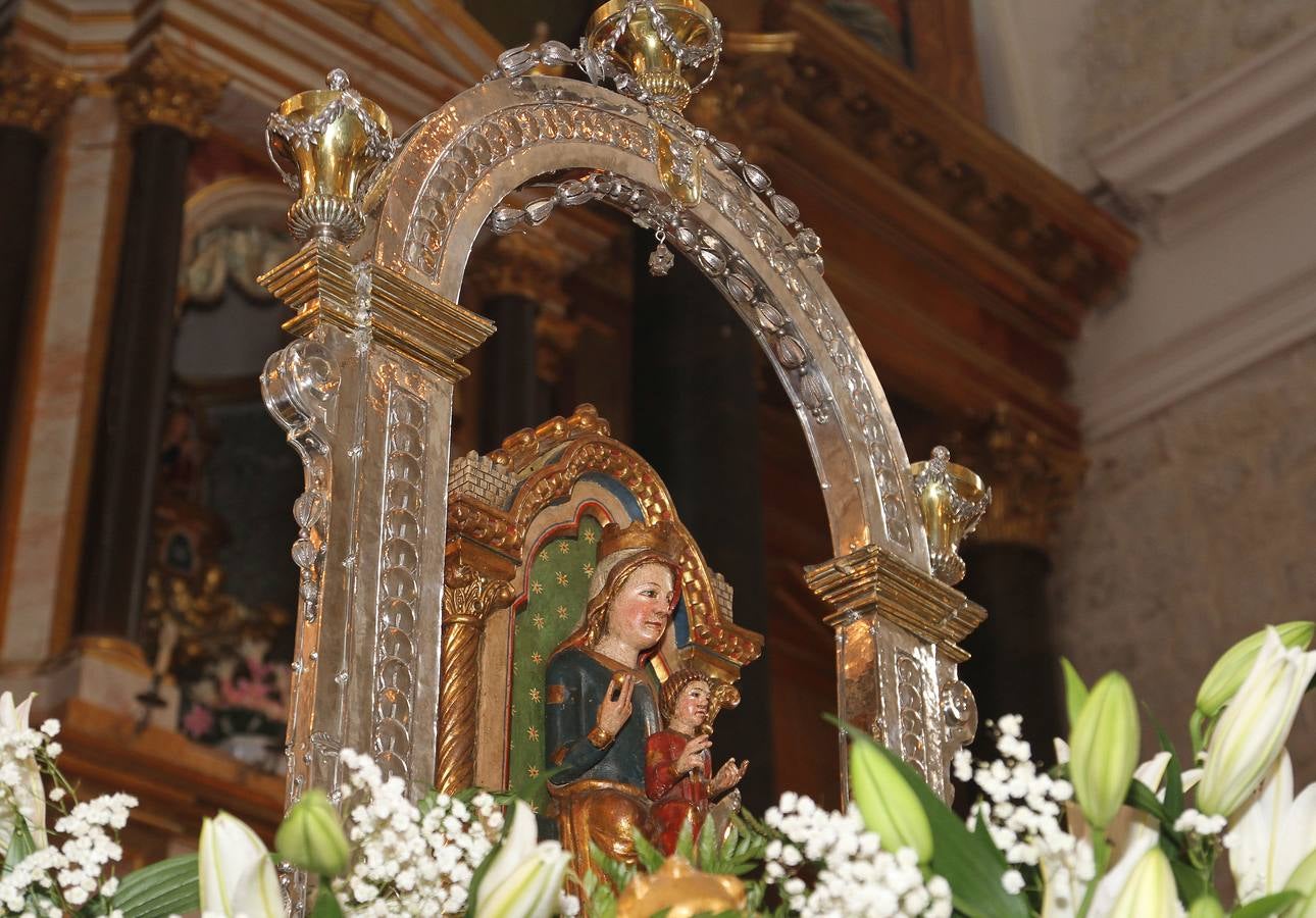 La romería de la Virgen de Alconada reúne en Ampudia a cientos de visitantes