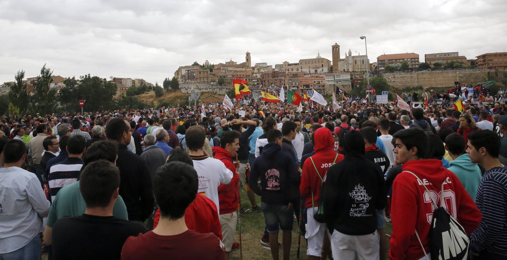 Tordesillas celebra su primer Toro de la Peña