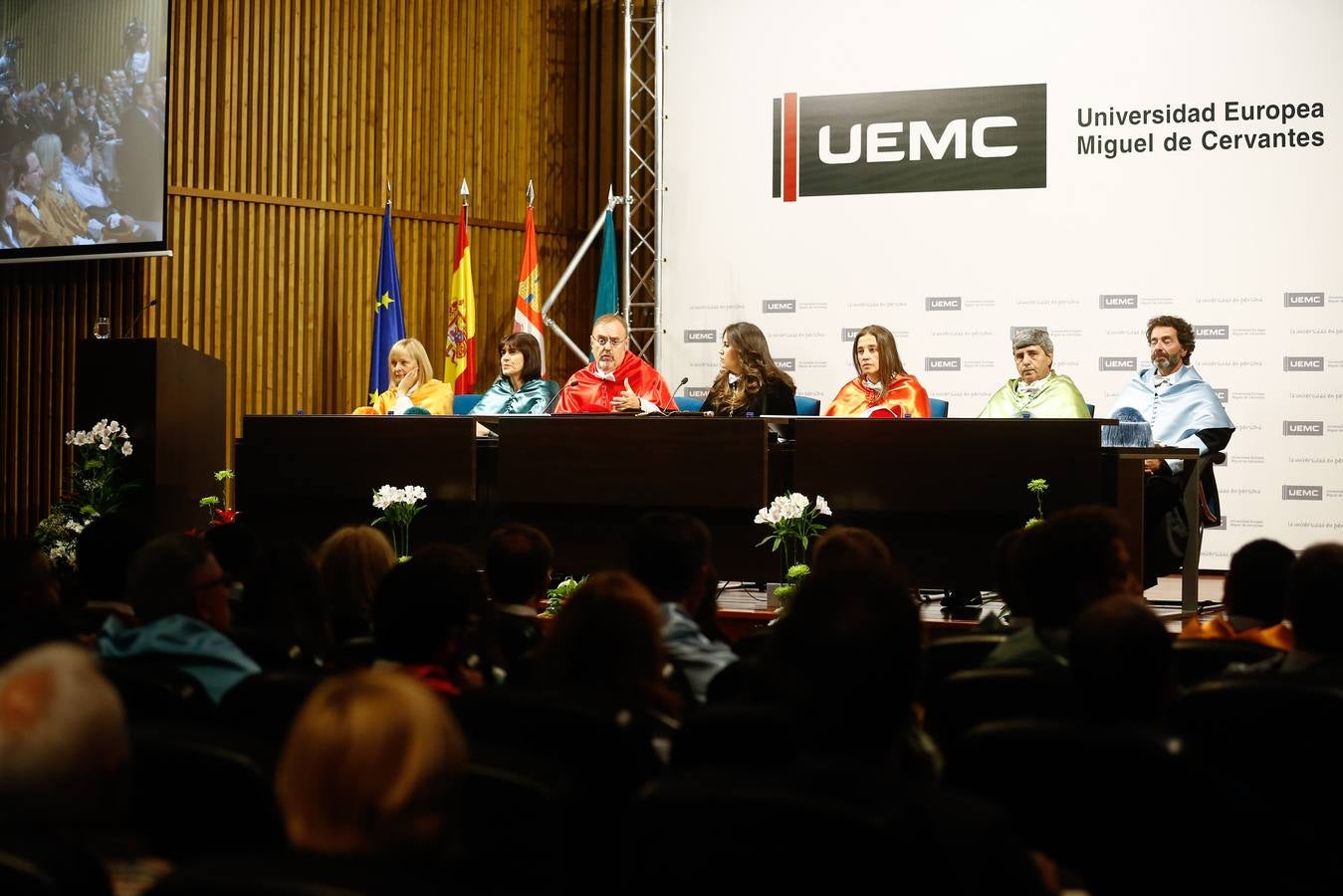 Inauguración del curso en la Universidad Europea Miguel de Cervantes de Valladolid