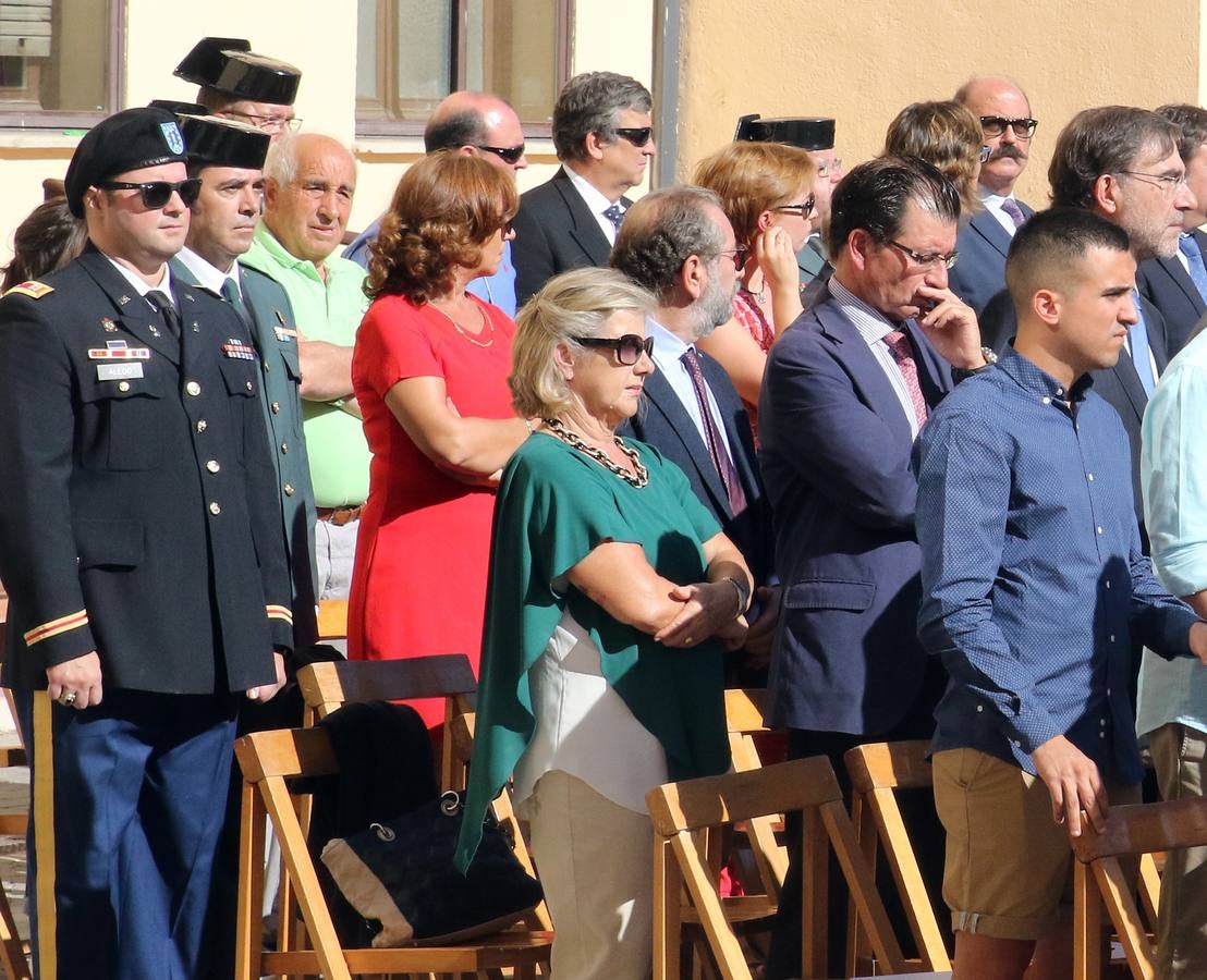 Toma de posesión del teniente coronel José Luis Ramírez como jefe de la Guardia Civil de Segovia