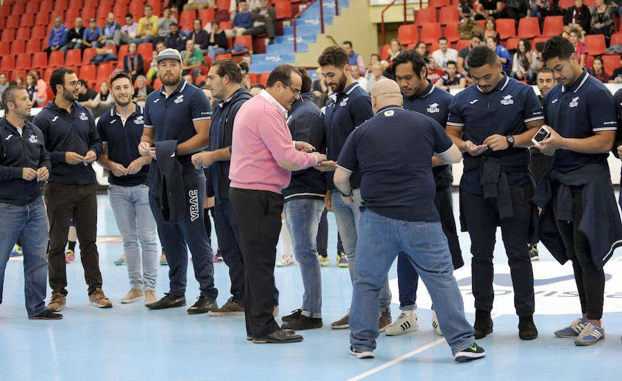 Partido del Aula Cultural contra KH7 Granollers en el polideportivo Huerta del Rey