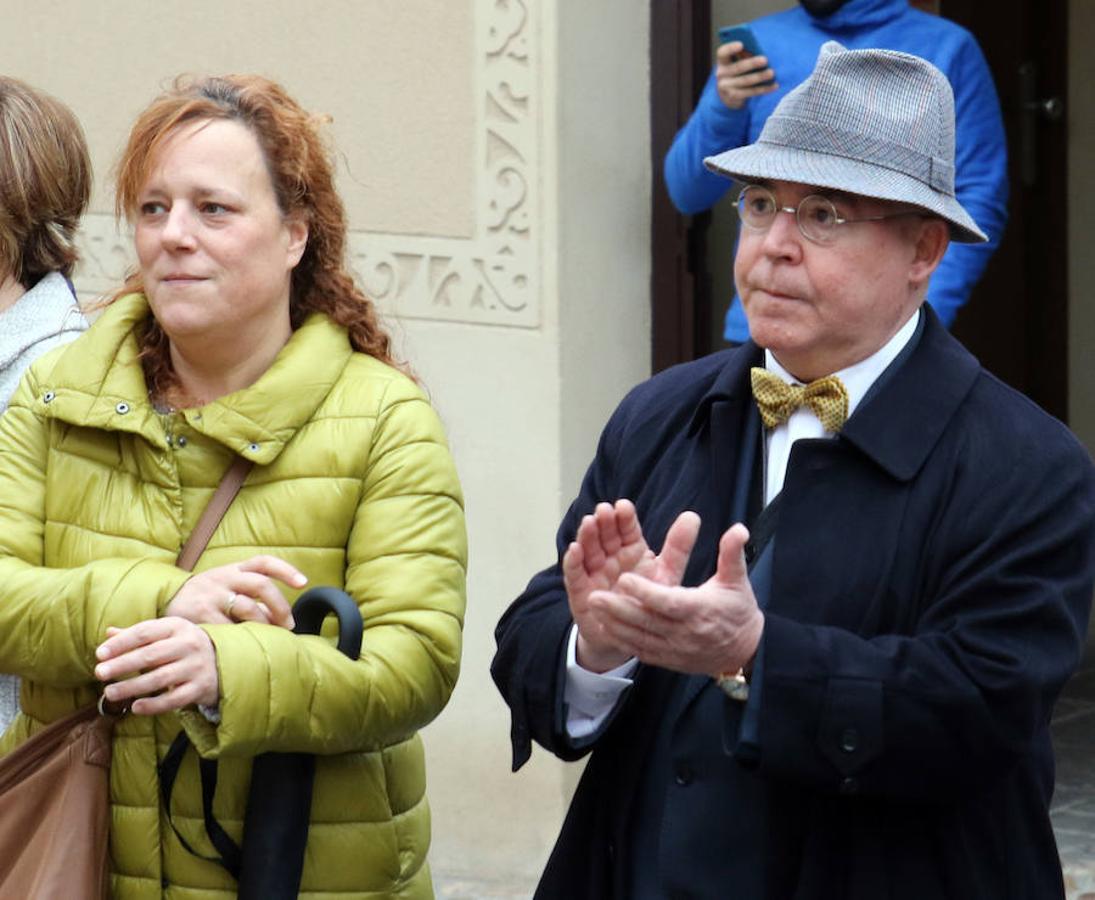 Homenaje a Agapito Marazuela en Segovia
