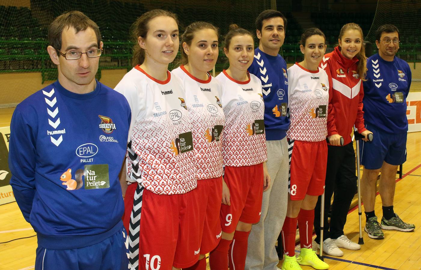 El Naturpellet Segovia presenta a sus equipos