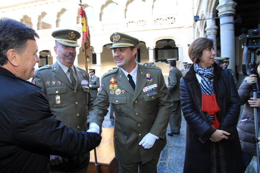 Toma de posesión del nuevo director de la Academia de Artillería, José María Martínez Ferrer