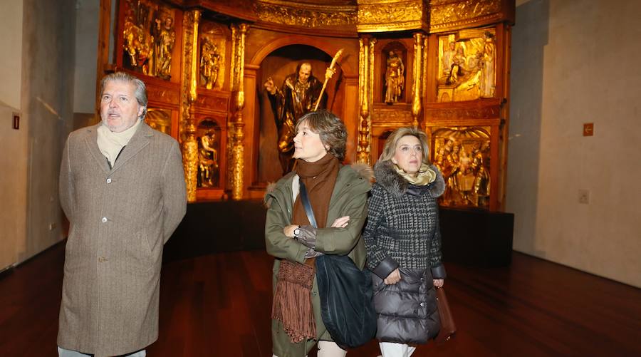 El ministro Méndez de Vigo visita el Museo Nacional de Escultura de Valladolid