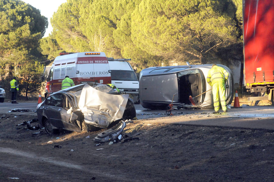 Accidente mortal en Mojados