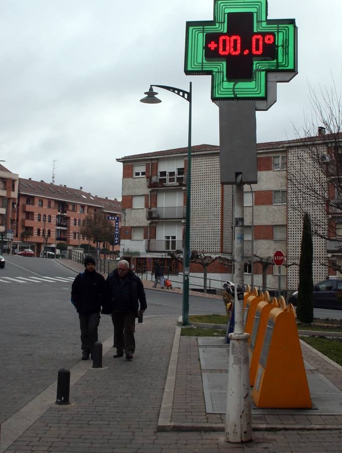 Jornada de frío en Cuéllar (Segovia)