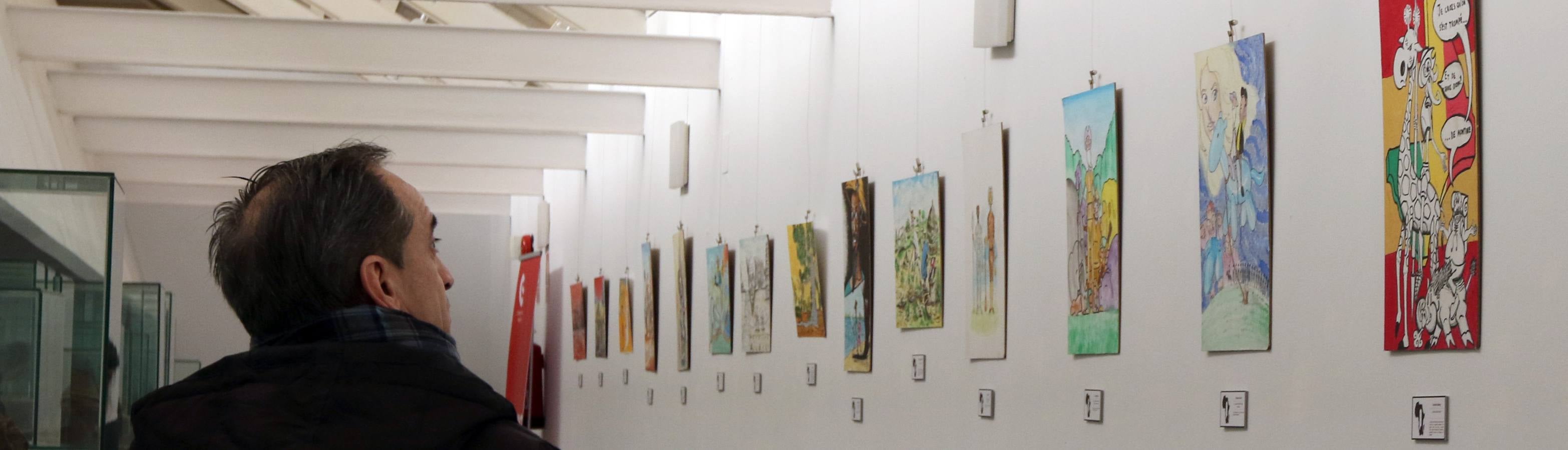 La Fundación Jiménez Arellano inaugura la exposición 'Don Quijote en el río Niger'