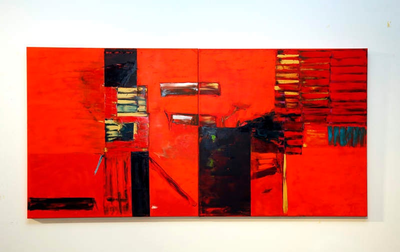 Exposición de pintura de Mariano Olcese en la Casa Junco de Palencia