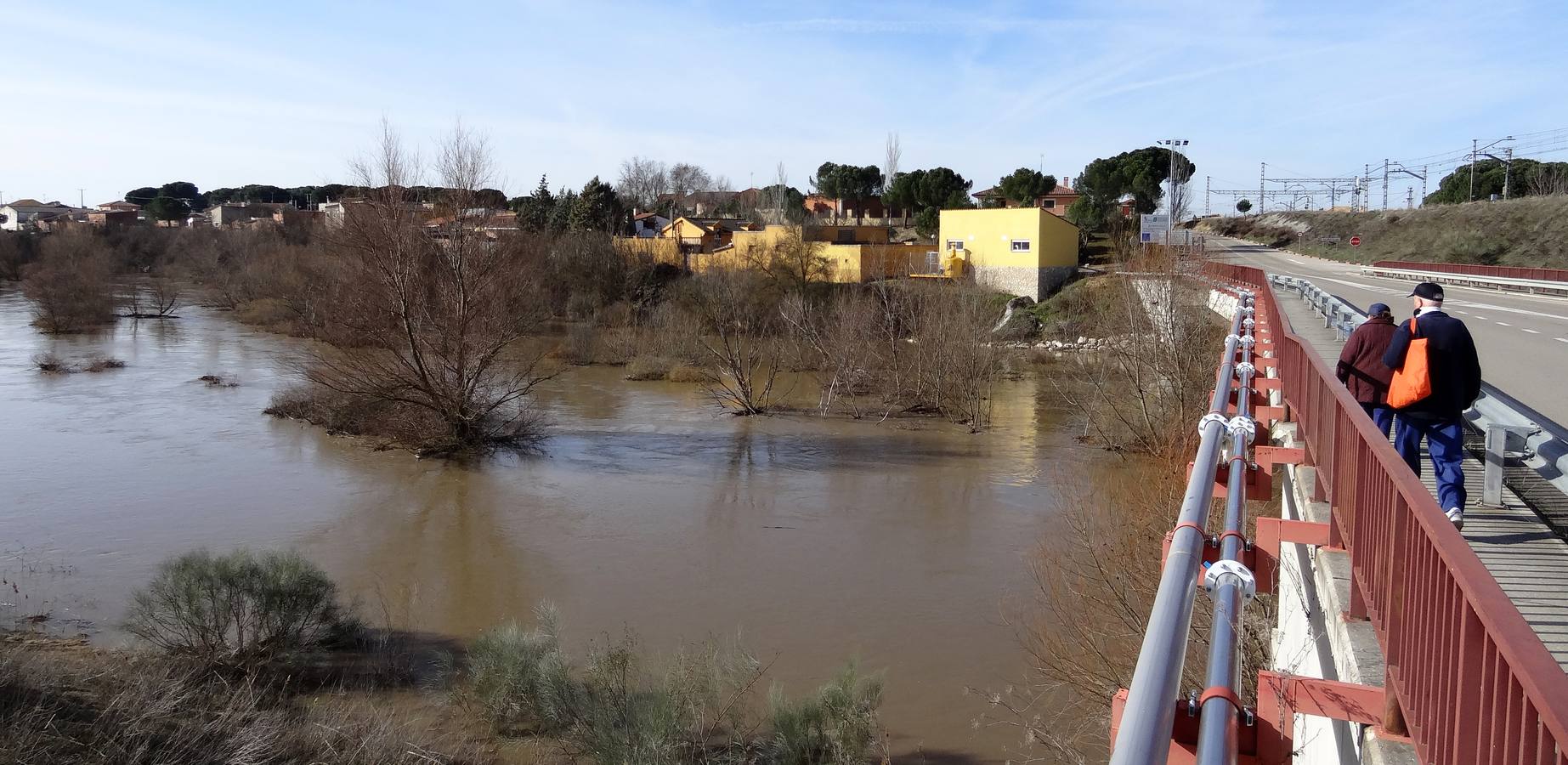 Aumenta el caudal en los ríos de la provincia de Valladolid