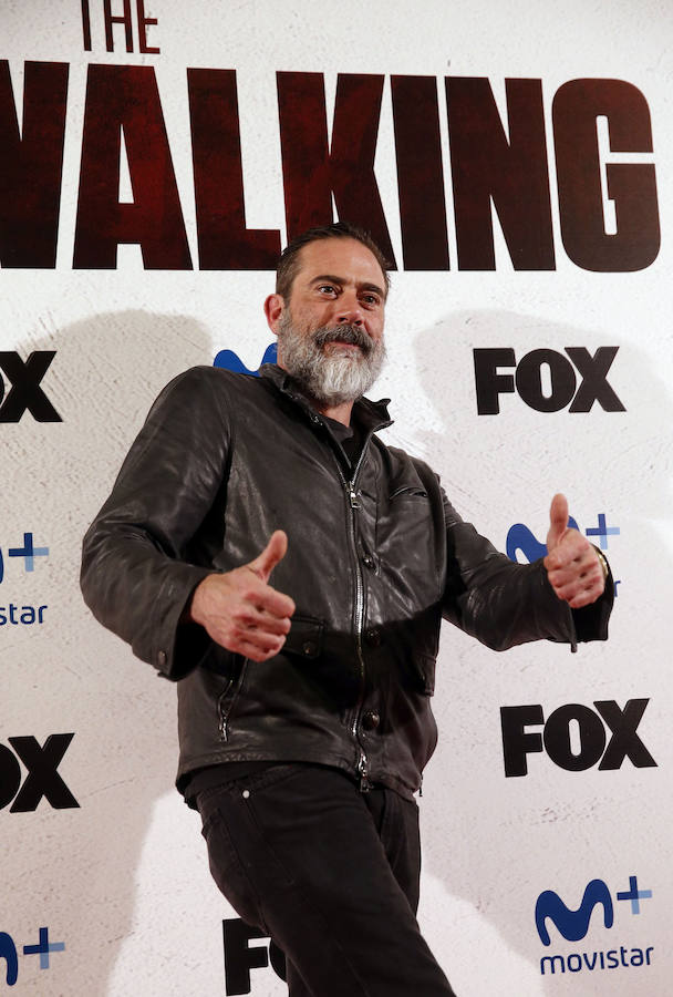 Los protagonistas de 'The Walking Dead', en la Gran Vía