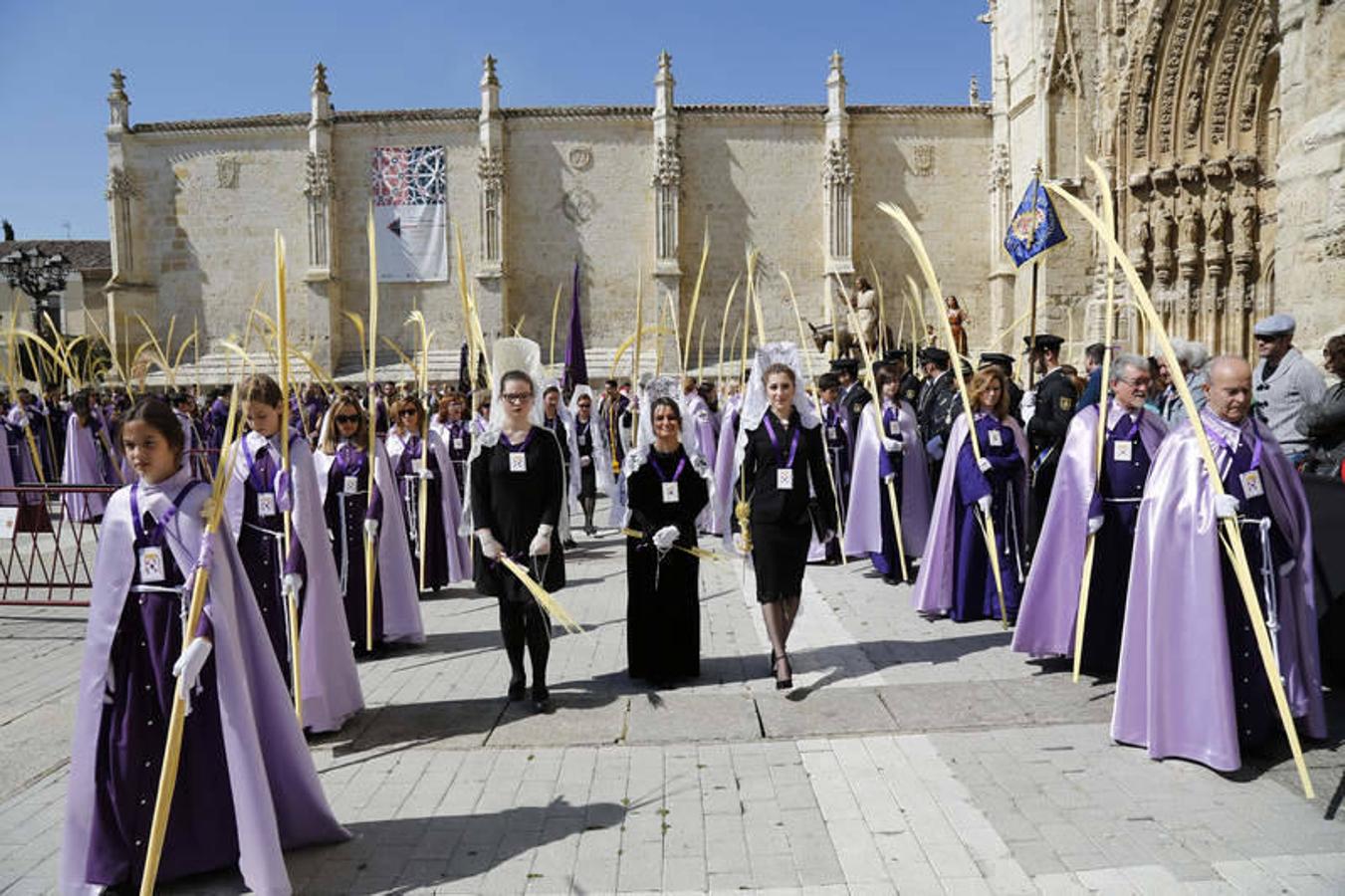 Procesión de La Borriquilla en Palencia (1/2)