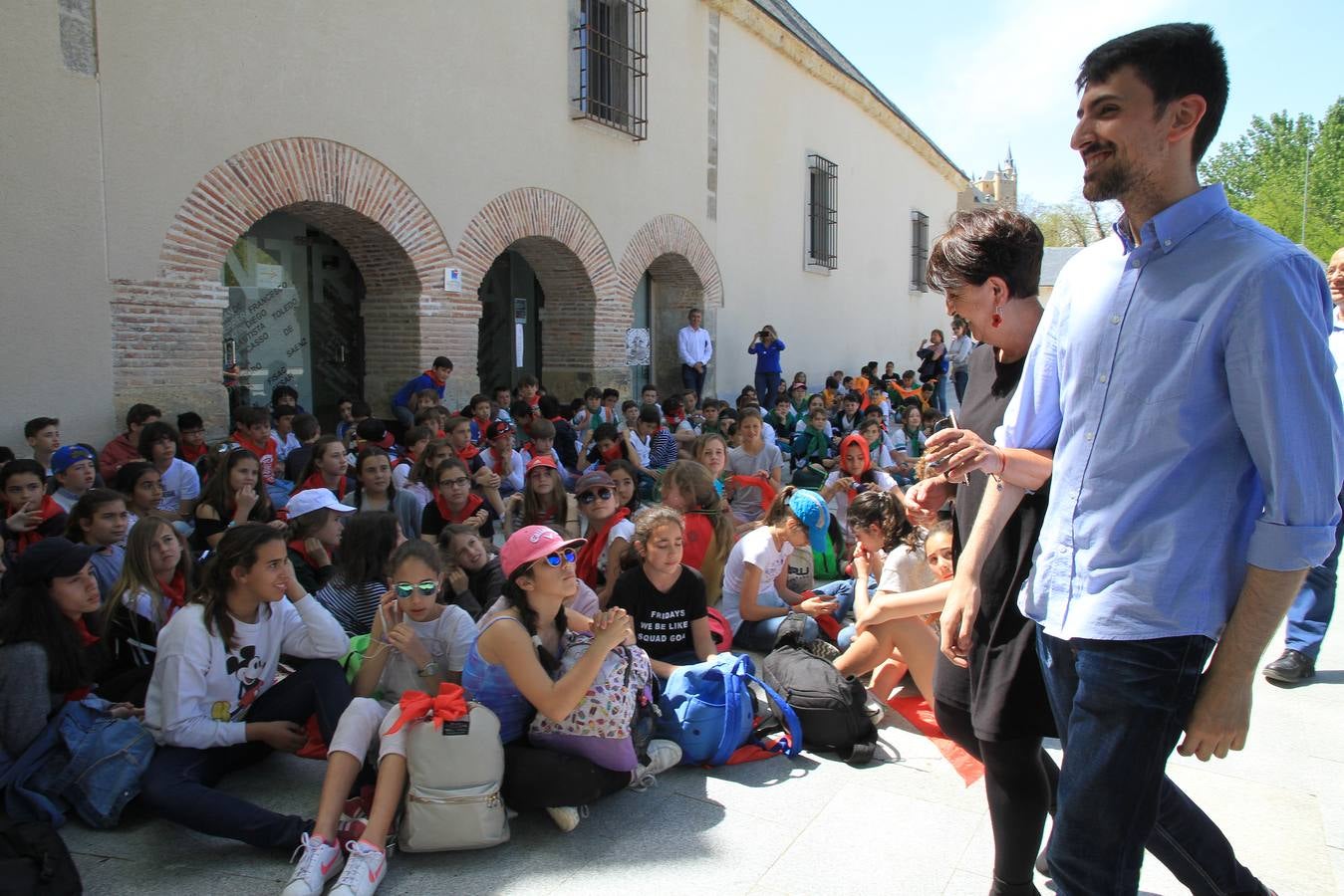 Alumnos de colegios de la Red de Escuelas de la Unesco visitan la Casa de la Moneda de Segovia