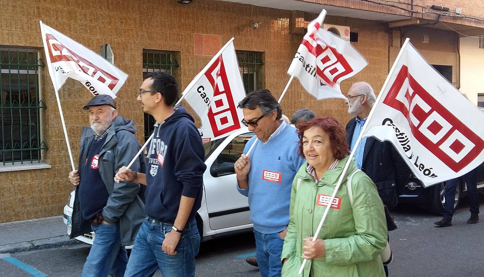 Manifestación del Primero de Mayo en Medina del Campo