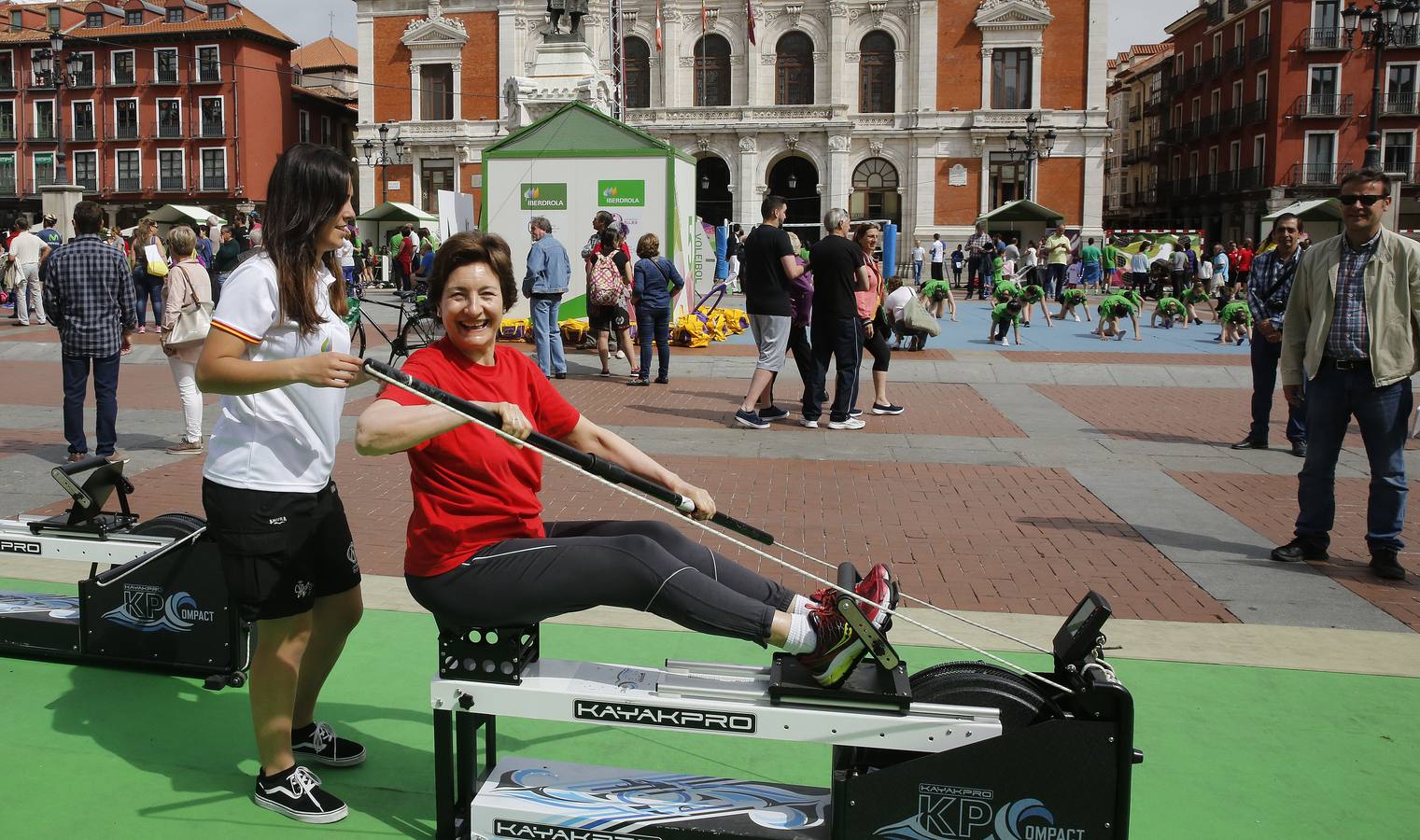 El Tour de Iberdrola se instala en la Plaza Mayor de Valladolid
