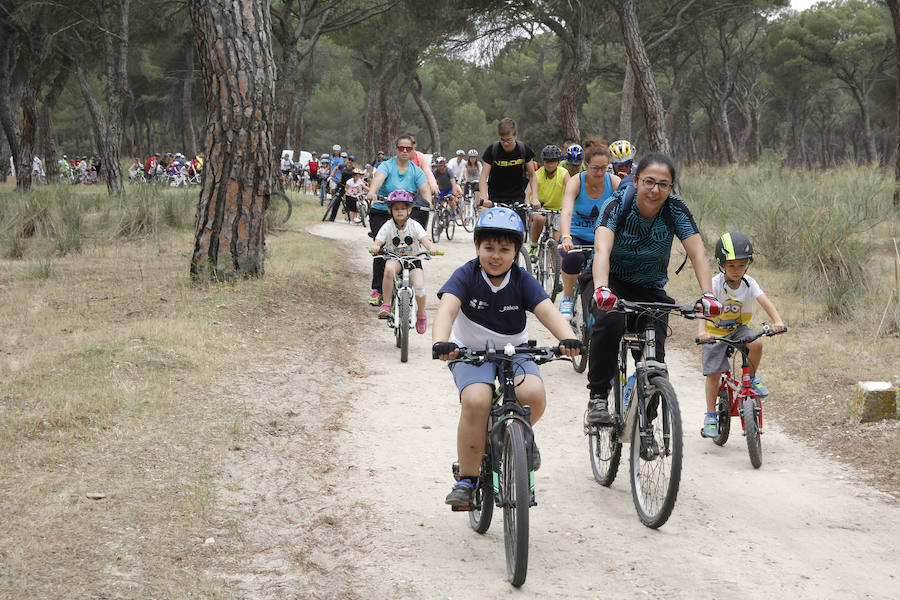 XX Bicicletada popular contra la droga en Laguna de Duero