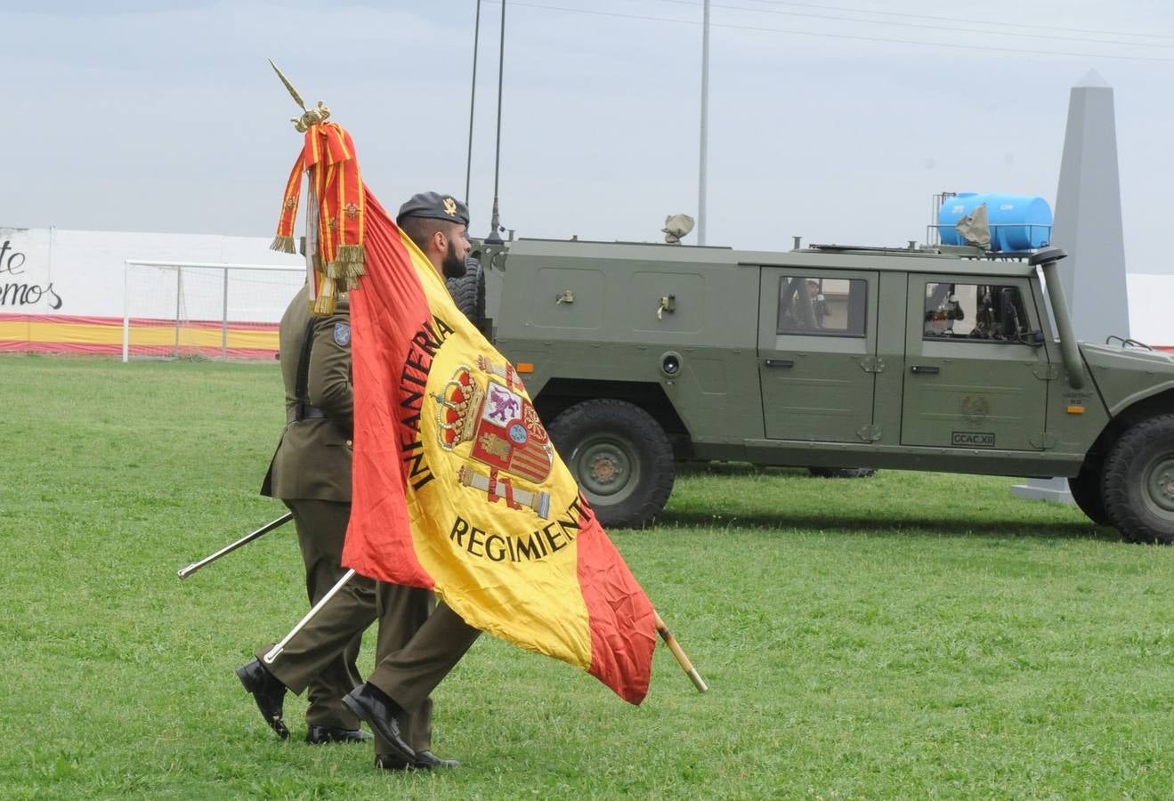 Jura de bandera de civiles en Serrada (Valladolid)