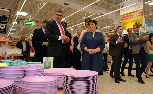 Así ha sido la inauguración de Carrefour Segovia