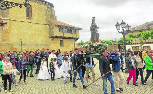 San Cebrián de Campos, de fiesta con su patrona