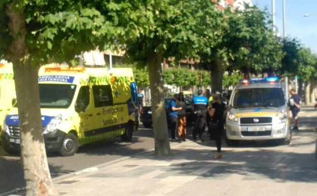 Dos menores atropellados en la Avenida Valladolid de Palencia