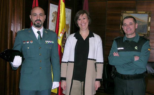 Juan Martínez Ros, nuevo jefe de la Comandancia de la Guardia Civil de Palencia