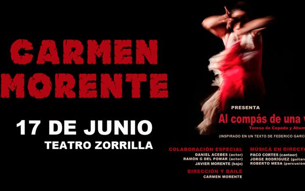 Carmen morente, protagonista del fin de semana