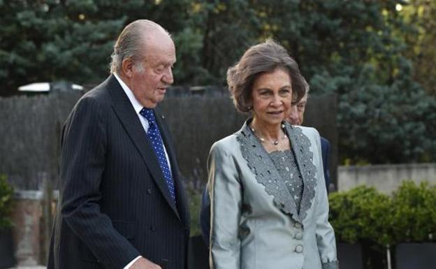 La Reina Sofía y el rey Juan Carlos juntos, en un homenaje especial