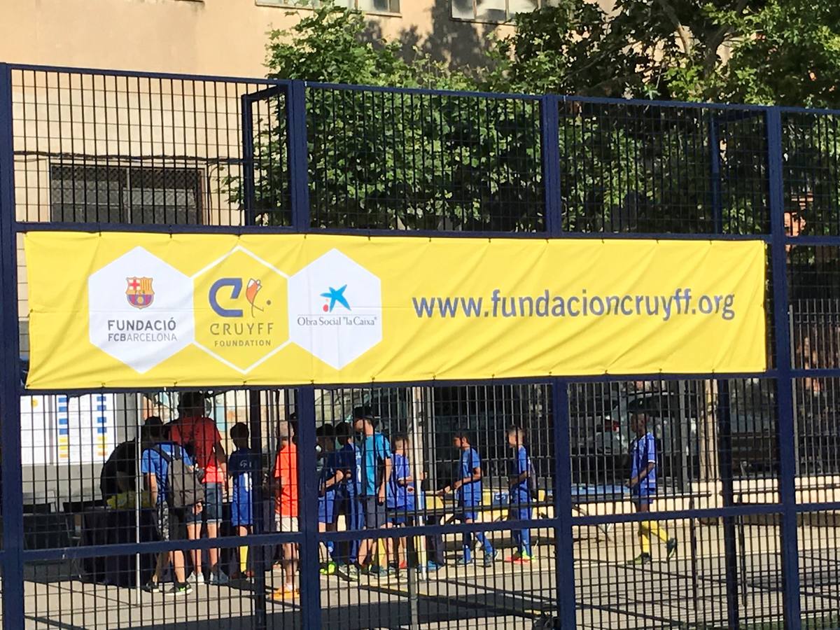 Los equipos palentinos disfrutan de la Copa Cruyff Court