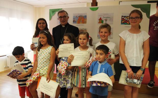 Los escolares segovianos dibujan la Biblia