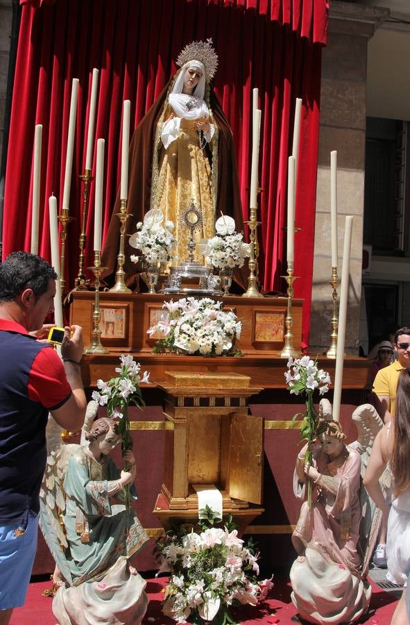 Procesión del Corpus en Palencia