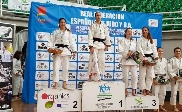 Elena Cañibano y Guillermo Cordero, subcampeones