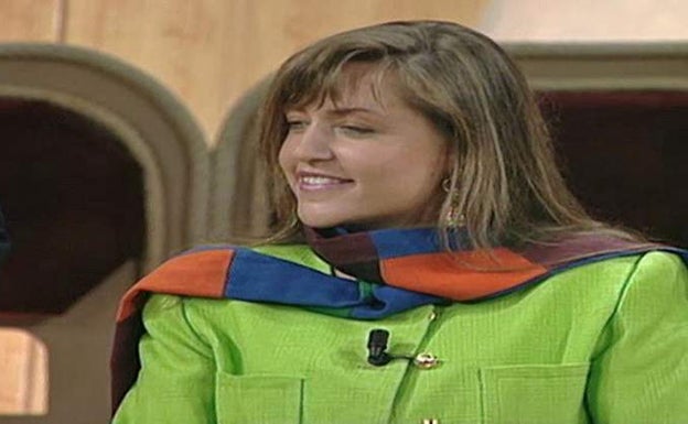 Lydia Lozano, una 'niña bien' en su debut televisivo