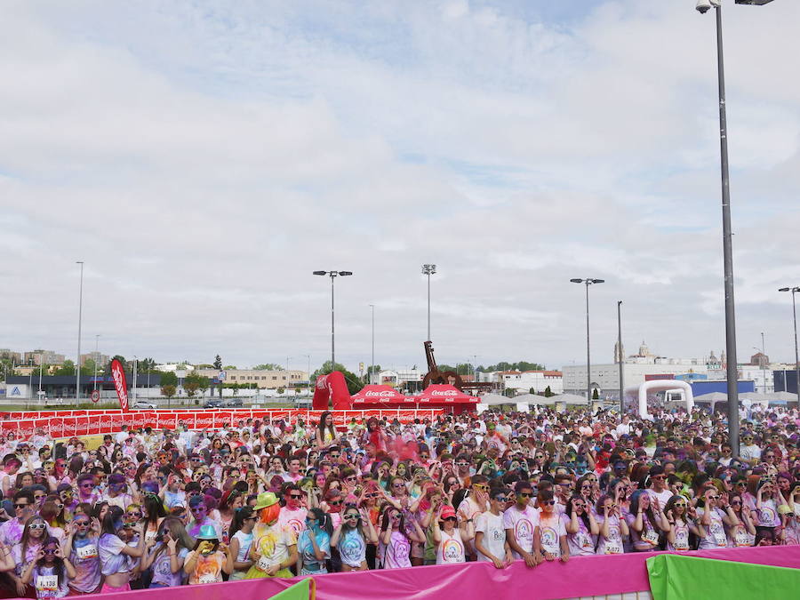 La carrera con más color llega a Segovia