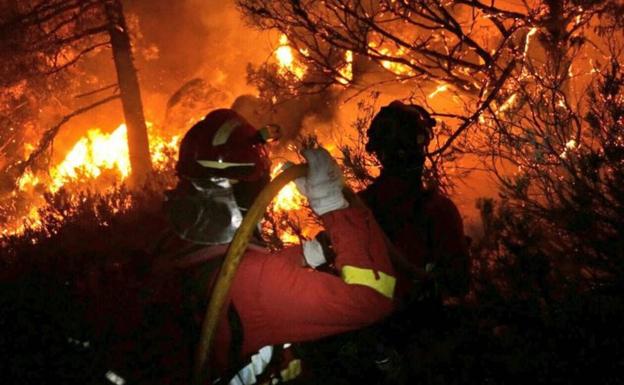 «Ha sido el peor fuego al que nos hemos enfrentado»