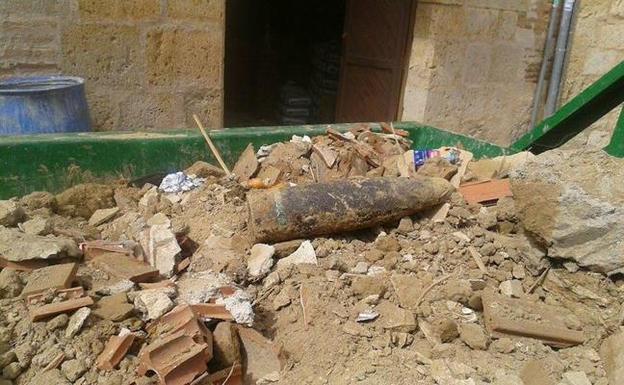 Investigado por recoger y coleccionar proyectiles de la Guerra Civil