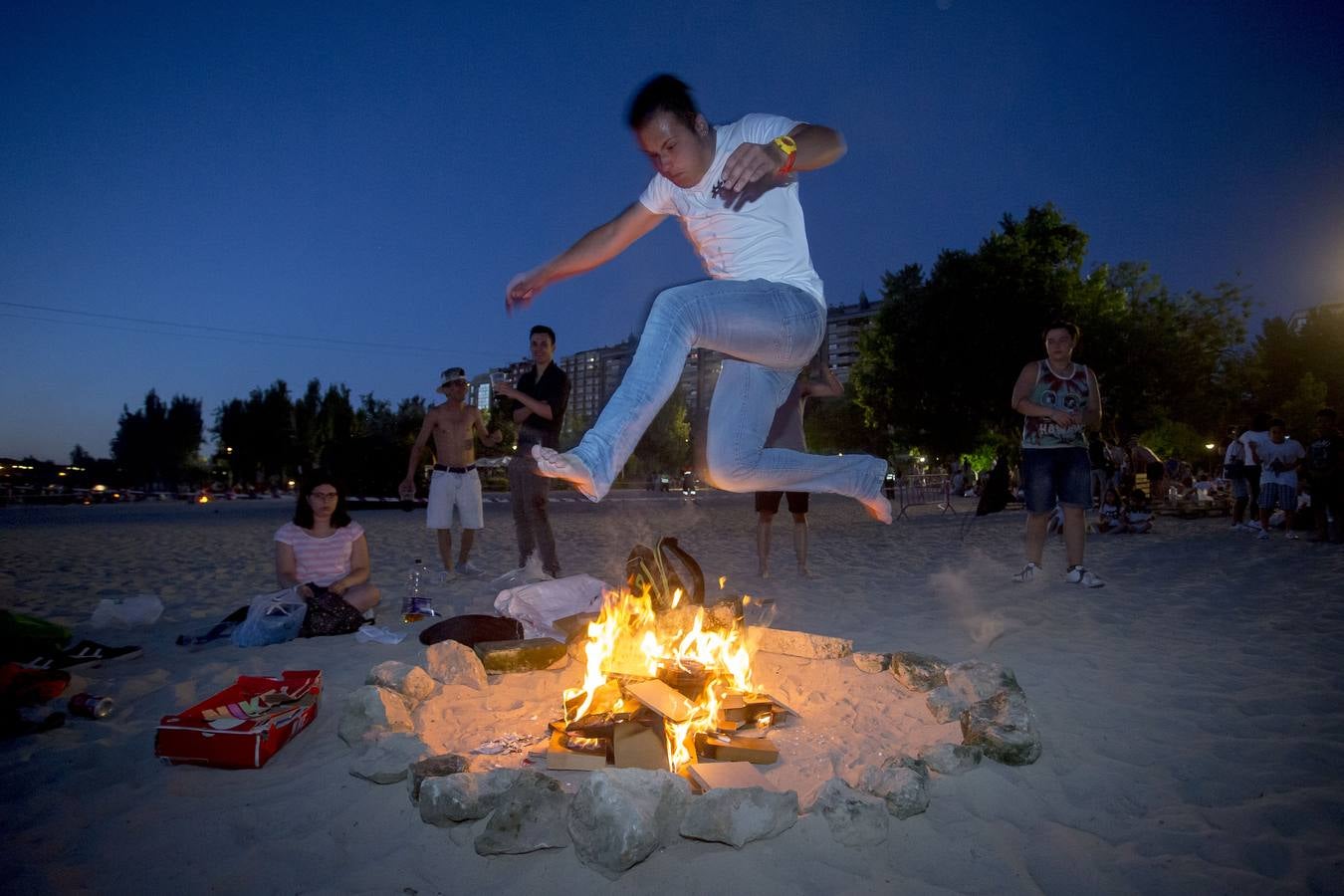 Noche de San Juan en Las Moreras