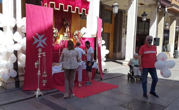 Una limosna para el copatrón de palencia