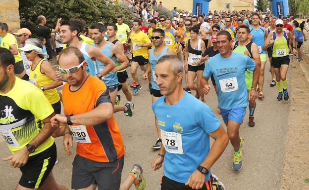 Invasión de atletas en Autillo