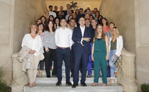 39 parados se incorporan a la plantilla del Ayuntamiento de Palencia