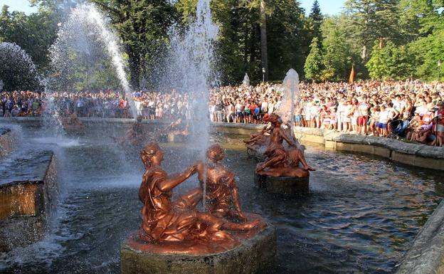 Las Fuentes de La Granja podrían correr solo el 25 de julio y el 25 de agosto