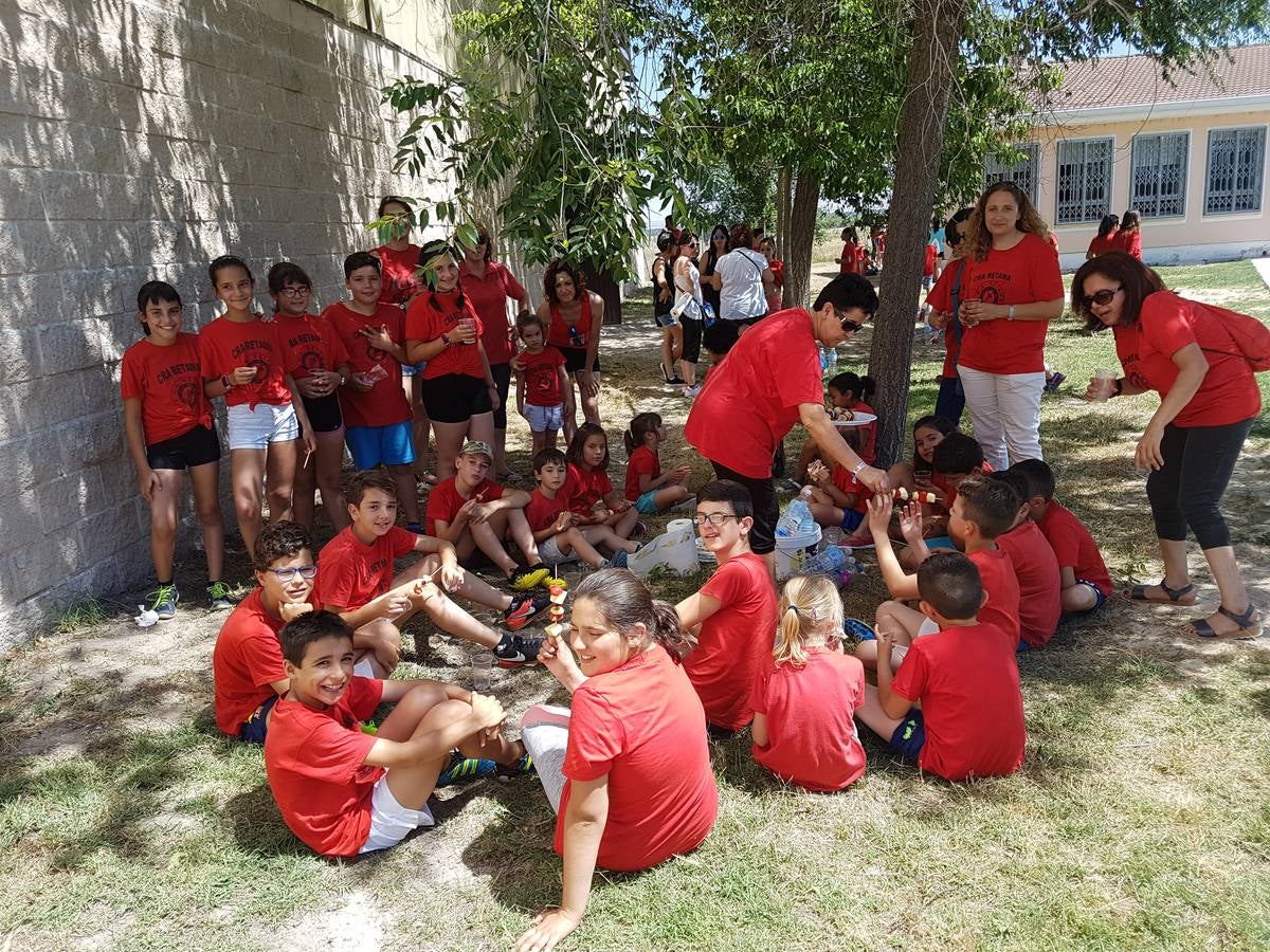 Fiesta de fin de curso en el CRA Retama de Cuéllar