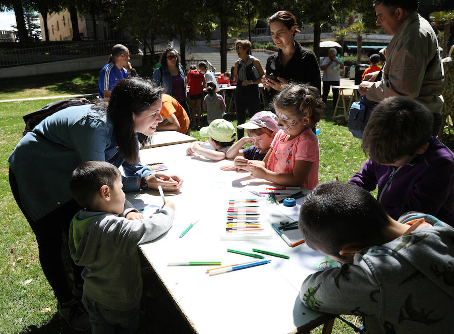 'Peque Rock' en el en el parque Huertas del Obispo de Palencia