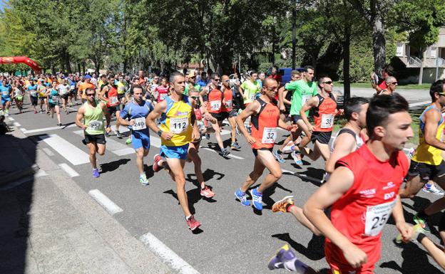 Sangrador y Hernández se imponen en la carrera popular Avenida de Madrid