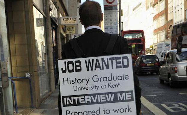 Dos de cada tres jóvenes no trabajarían por menos de 20.000 euros anuales en su primer empleo