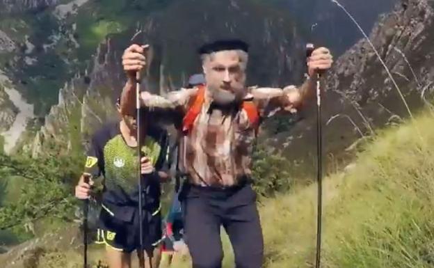 El leonés Pablo Villa se convierte en un sorprendente corredor de 76 años