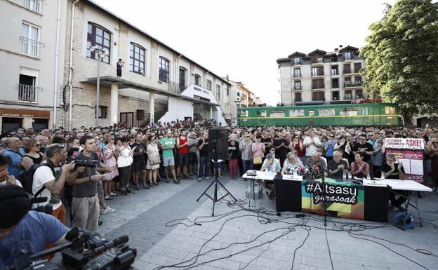 El Ayuntamiento de Alsasua expresa su «rotunda discrepancia» con la petición fiscal