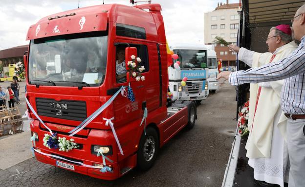 La lluvia no pudo con san cristóbal en palencia