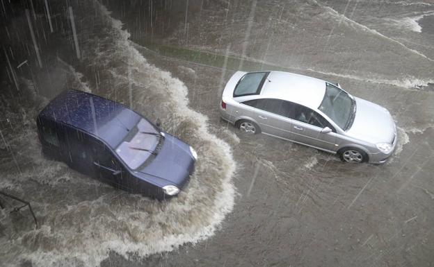 Las tormentas provocaron más de setenta intervenciones por emergencias en Castilla y León