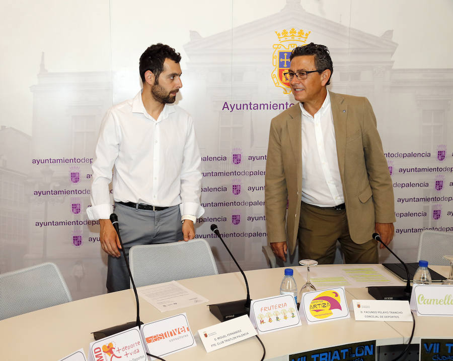 La séptima edición del Triatlón 'Ciudad de Palencia' se disputa el sábado