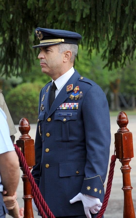 Relevo en la base aérea de Villanubla